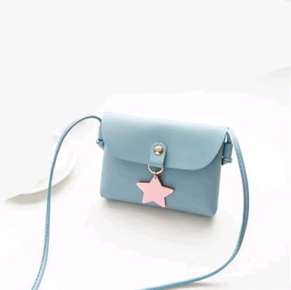 GIRL'S STAR PENDANT CROSSBODY BAG