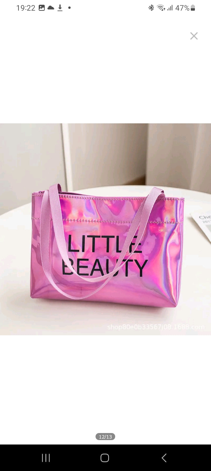 LADIES PORTABLE LASER MAKE-UP BAG