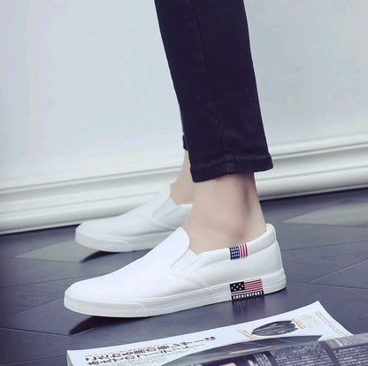 MEN’S CANVAS LOAFERS