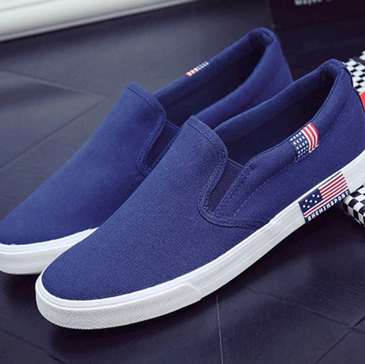 MEN’S CANVAS LOAFERS SNEAKERS