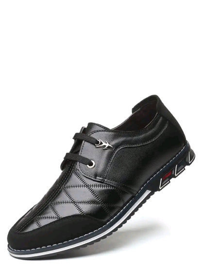 MEN’S LACE-UP LEATHER SHOES