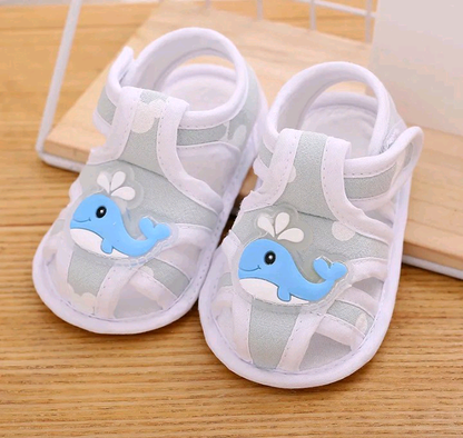 BABY CUTE CASUAL CARTOON ANIMAL SOFT SANDALS