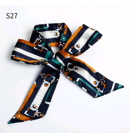 LADIES PRINT SATIN SKK SCARF