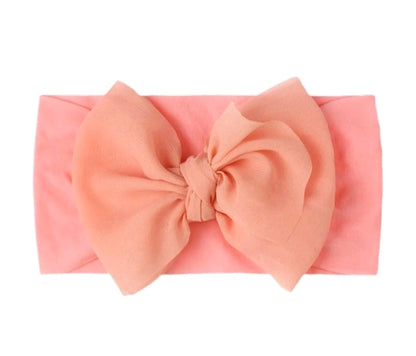 BABY GIRL'S BOWKNOT NYLON HEADBAND