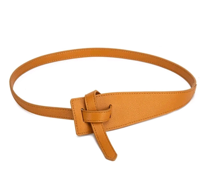 LADIES KNOTTED DESIGN PV BELT