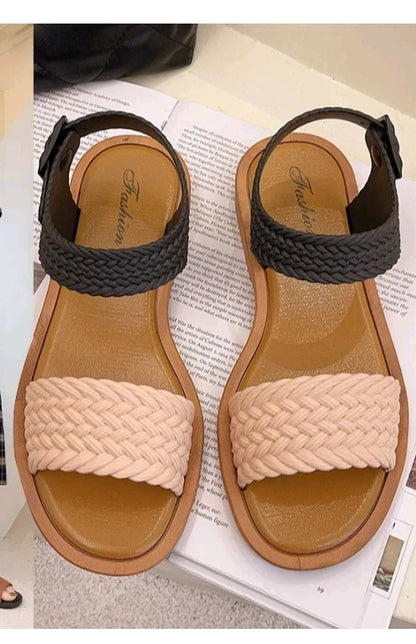 GIRL'S STRAP FLAT SANDALS