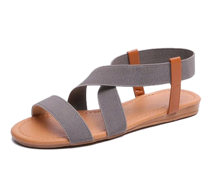 GIRL'S ELASTIC BAND LEISURE SANDALS