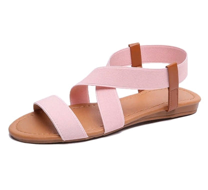 GIRL'S ELASTIC BAND LEISURE SANDALS