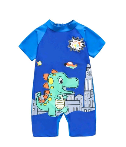 BOY'S DINOSAUR PRINT SWIMSUIT