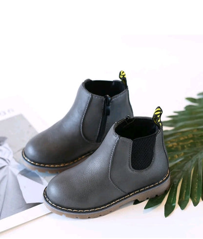 KIDS PU BOOTS