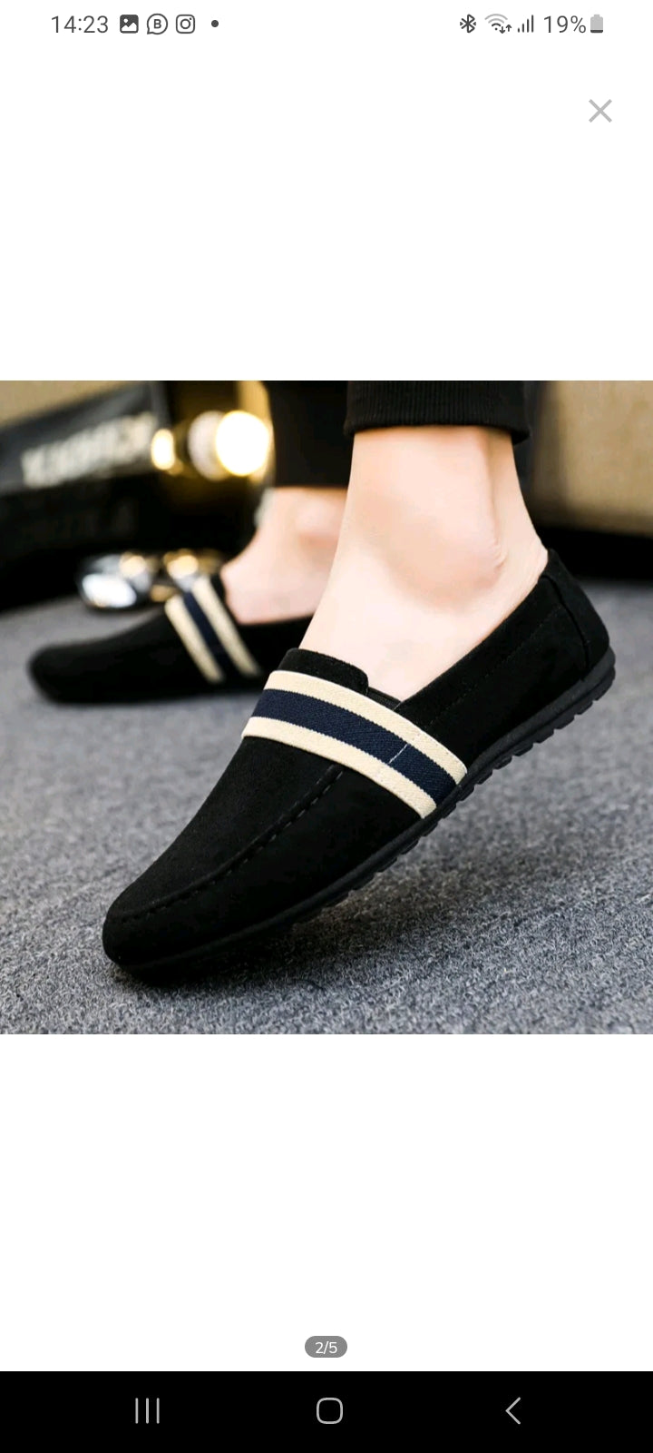 MEN’S CASUAL BREATHABLE CANVAS LOAFERS