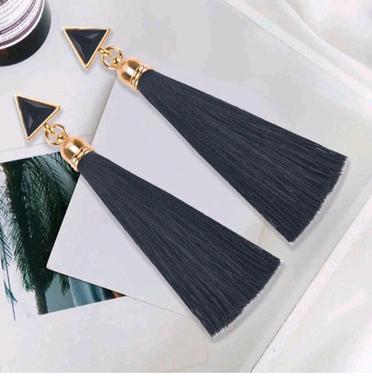 LADIES TASSEL PENDANT EARRINGS