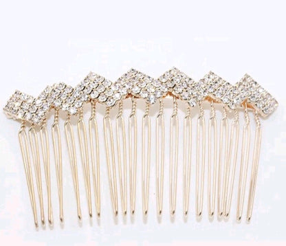 LADIES DIAMOND SHAPED BANGS HAIR COMB