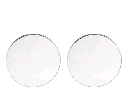 LADIES GLOSSY ROUND EARRINGS