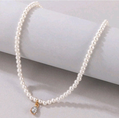 LADIES PEARL SINGLE NECKLACE