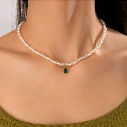 LADIES PEARL SINGLE NECKLACE