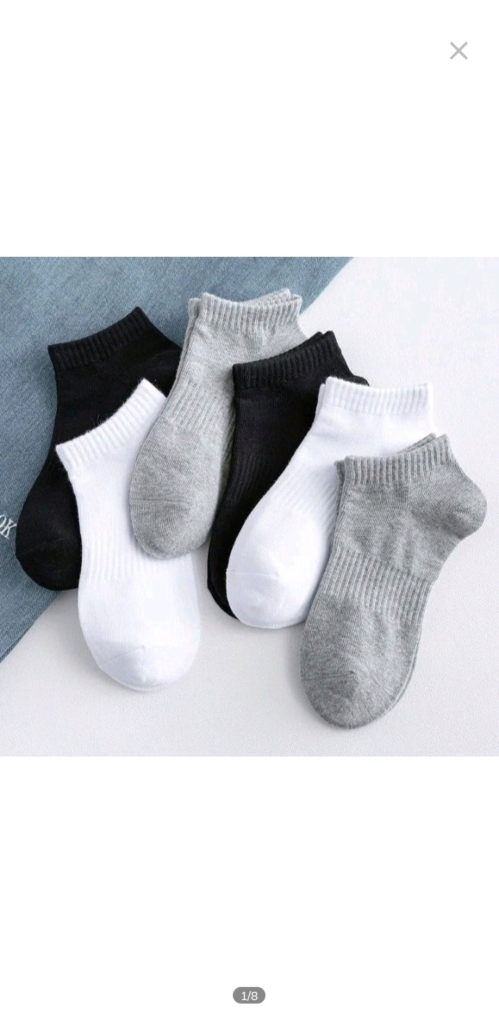 MEN'S LOW TOP ATHLETIC SOCKS