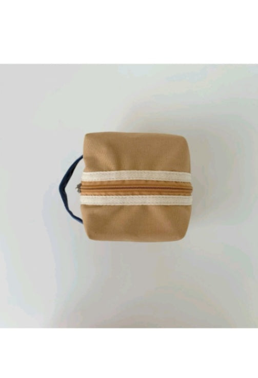 CANVAS  COSMETIC BAG