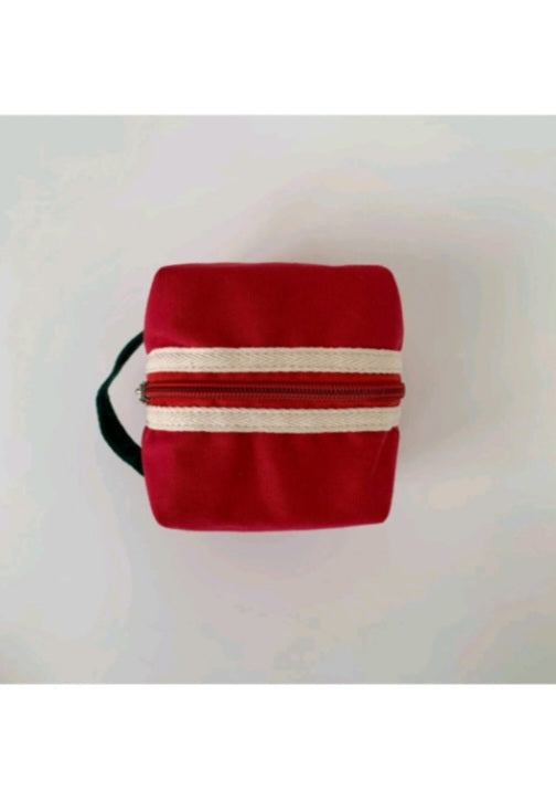 CANVAS  COSMETIC BAG