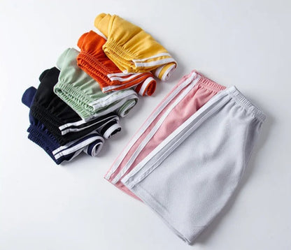 UNISEX CASUAL STRIPS SHORTS