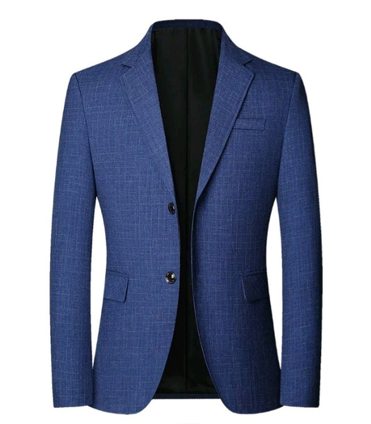 MEN'S SPRING STRIP LAPEL SUIT COAT