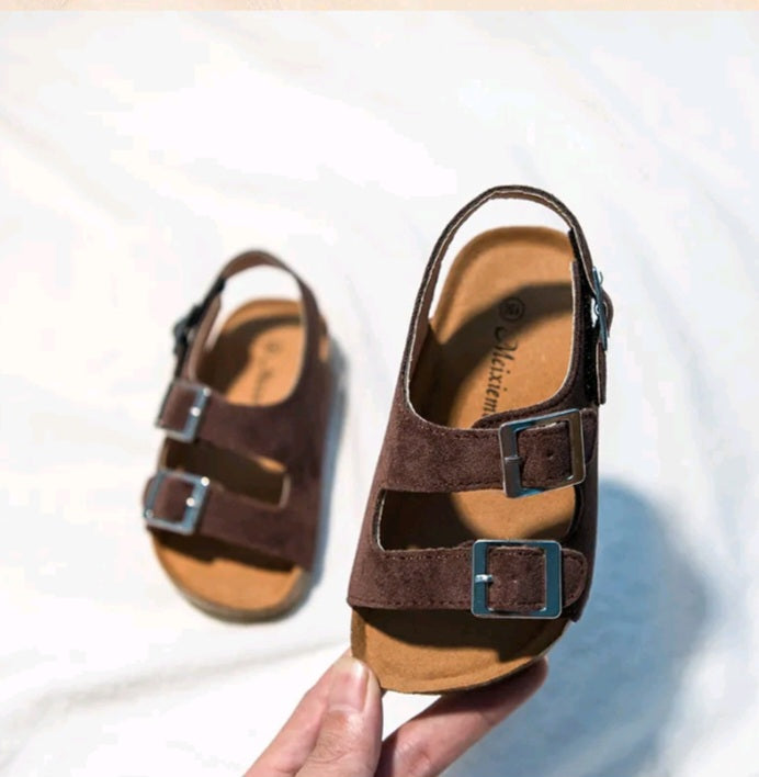 KID'S BUCKLE DESIGN SANDALS