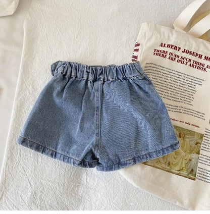 GIRL'S DENIM SHORTS