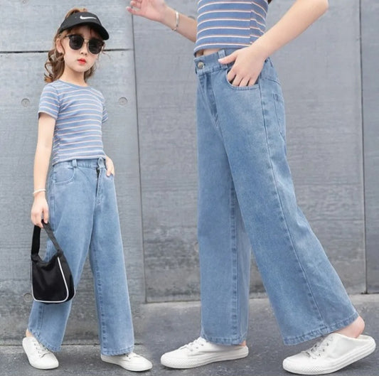 KID'S  FASHION  STRAIGHT LEG JEANS