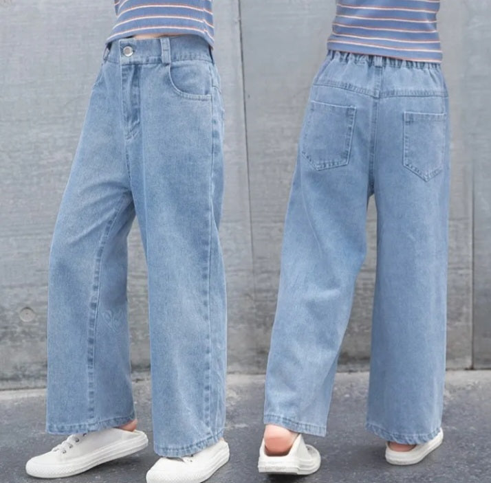 KID'S  FASHION  STRAIGHT LEG JEANS