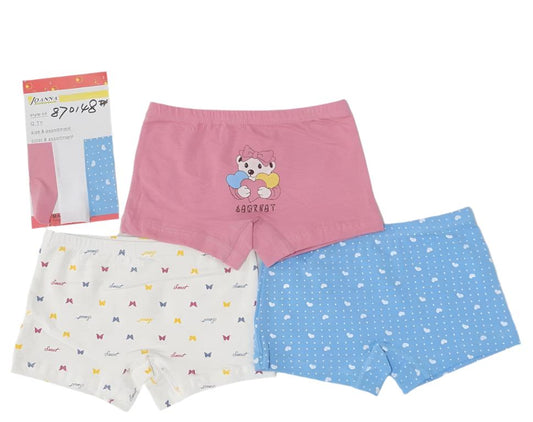 GIRL'S BOXER UNDERWEAR