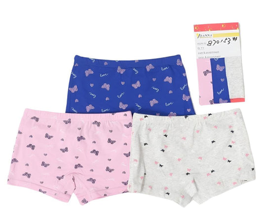 GIRL'S BOXER UNDERWEAR