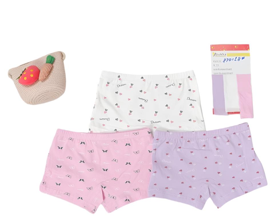 GIRL'S BOXER UNDERWEAR