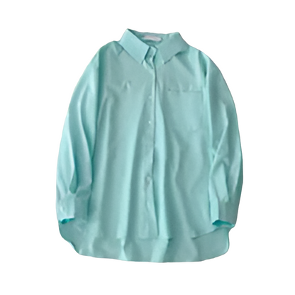 LADIES LOOSE LONG SLEEVE SHIRT