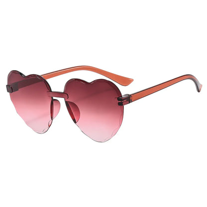 GIRL'S HEART SHAPED SUNGLASSES