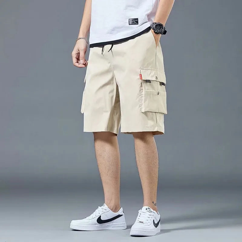 MEN'S LOOSE SUMMER THIN MIDDLE PANTS