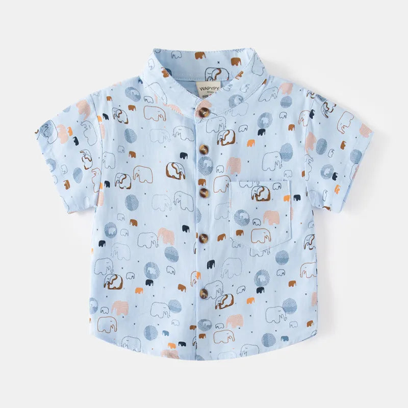 BOY'S COLLAR SHIRT