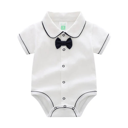 BABY BOY'S SHORT SLEEVE ROMPER