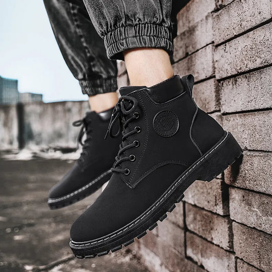 MEN'S THICK -SOLED BOOTS