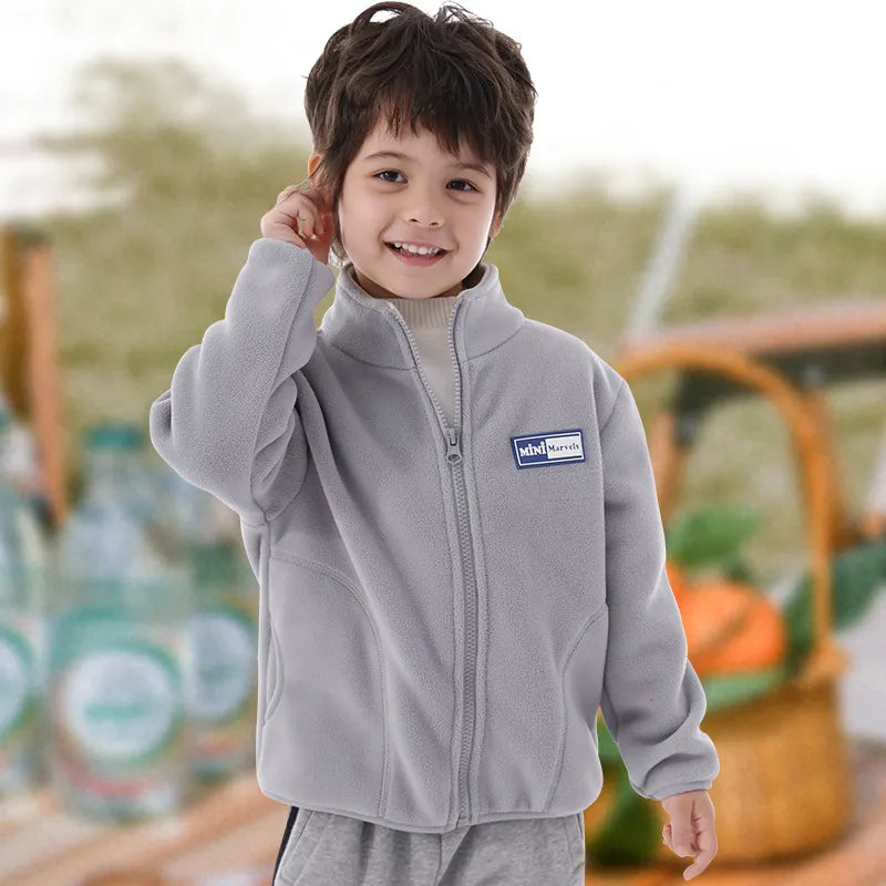 UNISEX FLEECE LONG SLEEVE COAT