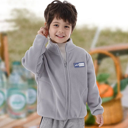 UNISEX FLEECE LONG SLEEVE COAT