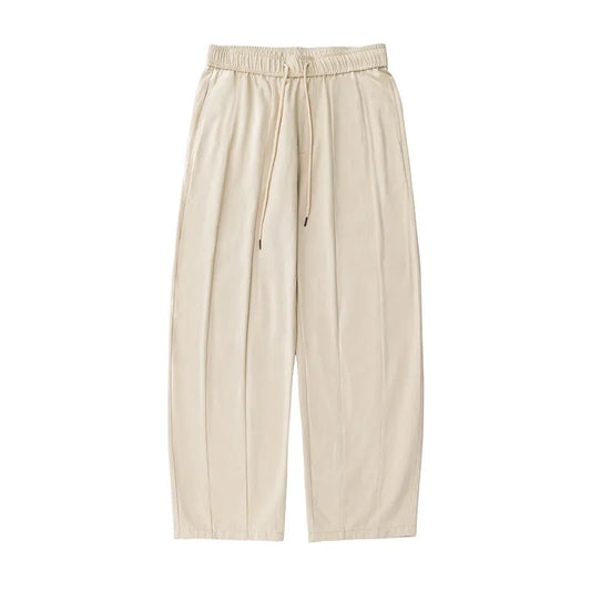MEN'S SOLID COLOR LOOSE PANTS