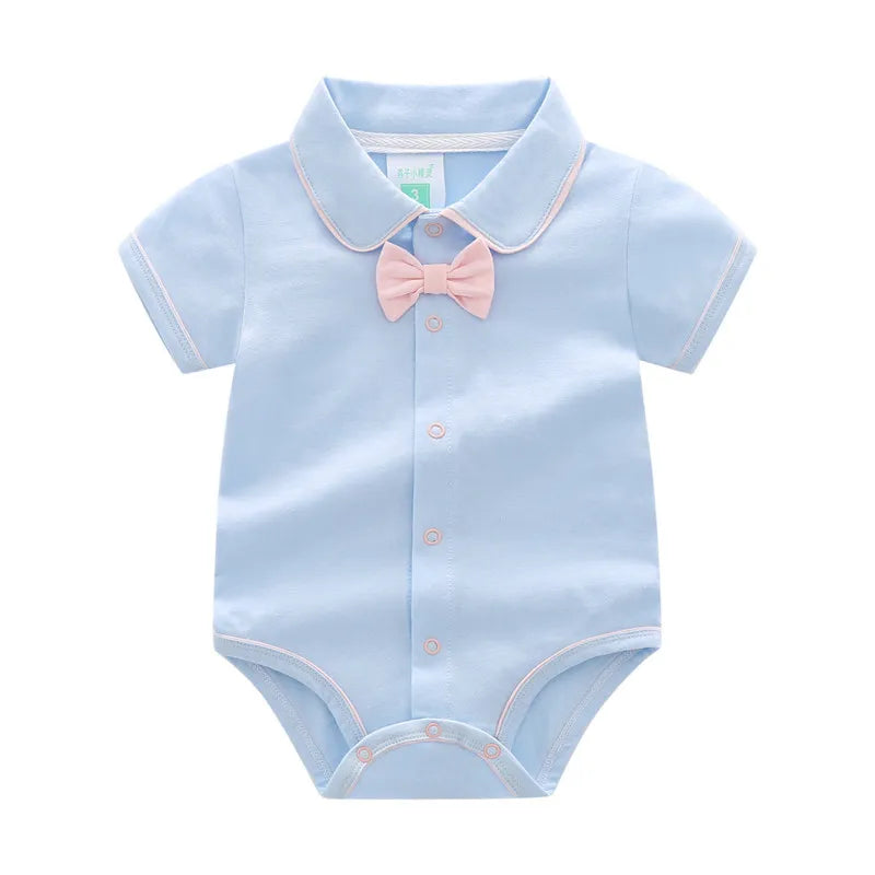 BABY BOY'S SHORT SLEEVE ROMPER