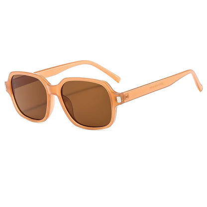 MEN'S VINTAGE SQUARE FRAME SUNGLASSES