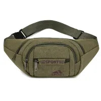 UNISEX SPORTY POCKET WAIST CHEST BAG