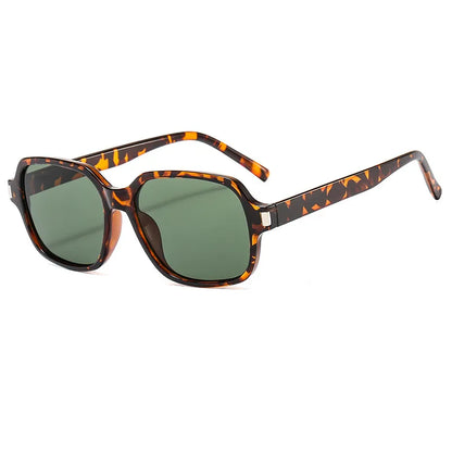 MEN'S VINTAGE SQUARE FRAME SUNGLASSES