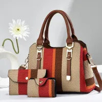LADIES 3 PCS SET HANDBAG
