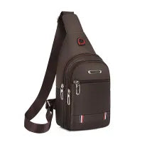 MEN'S CANVAS CHEST BAG