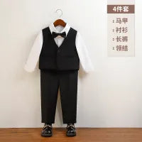 BOY'S PARTY WAISTCOAT TROUSERS 3PCS SET