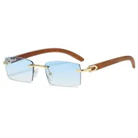 MEN'S SQUARE AC LENS SUNGLASSES
