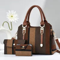 LADIES 3 PCS SET HANDBAG
